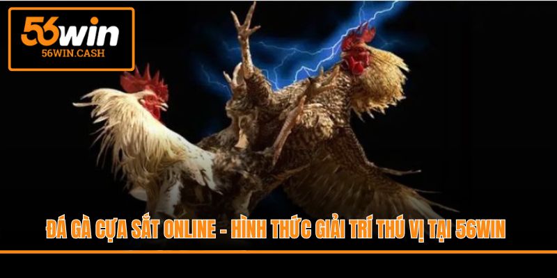Đá Gà Cựa Sắt Online - Hình Thức Giải Trí Thú Vị Tại 56WIN